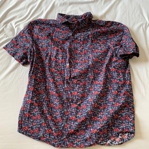 Floral patterned shirt